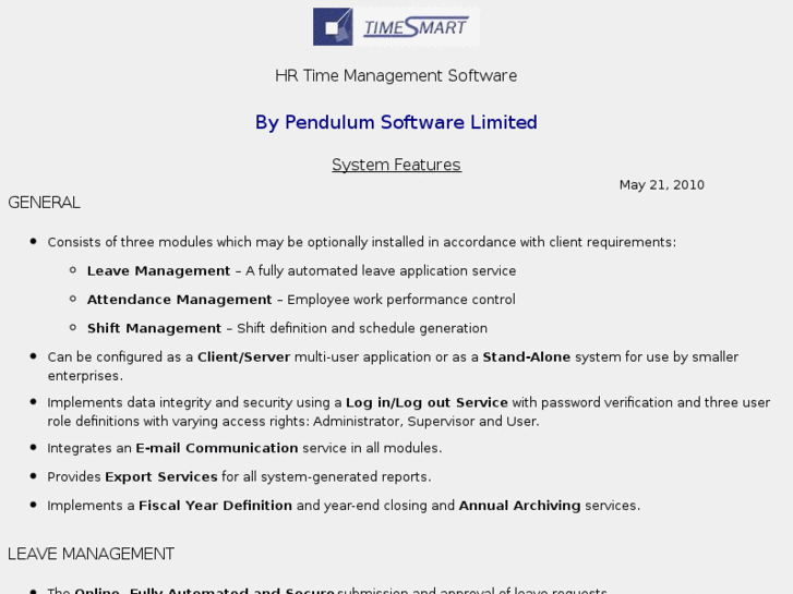 www.pendulumsoftware.com