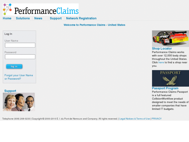 www.performanceclaims.net