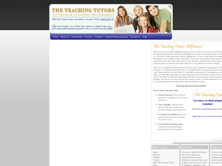 www.theteachingtutors.mobi