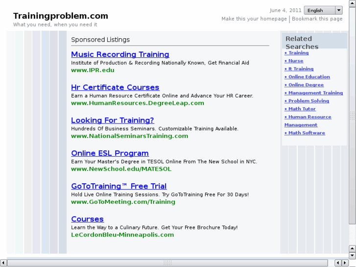 www.trainingproblem.com