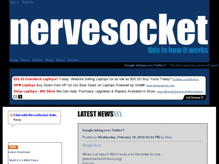 www.nervesocket.com