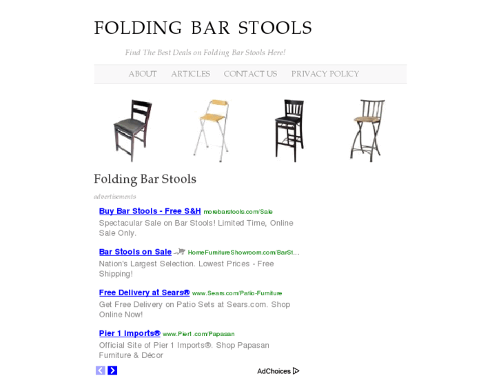 www.foldingbarstools.net