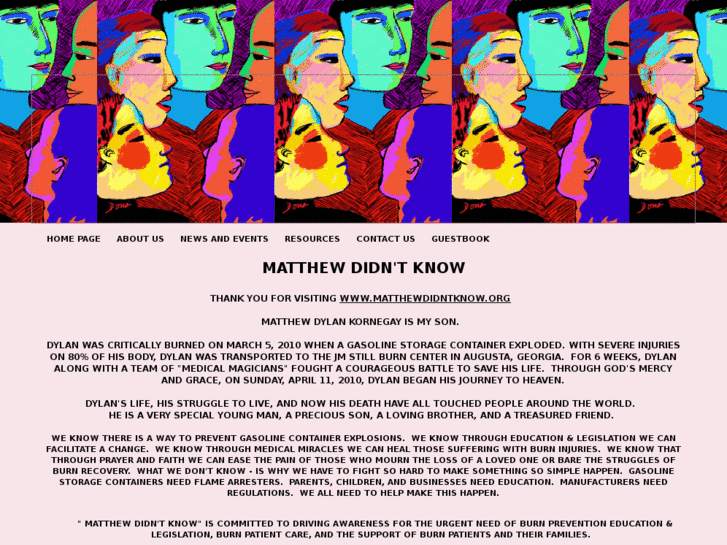 www.matthewdidntknow.org