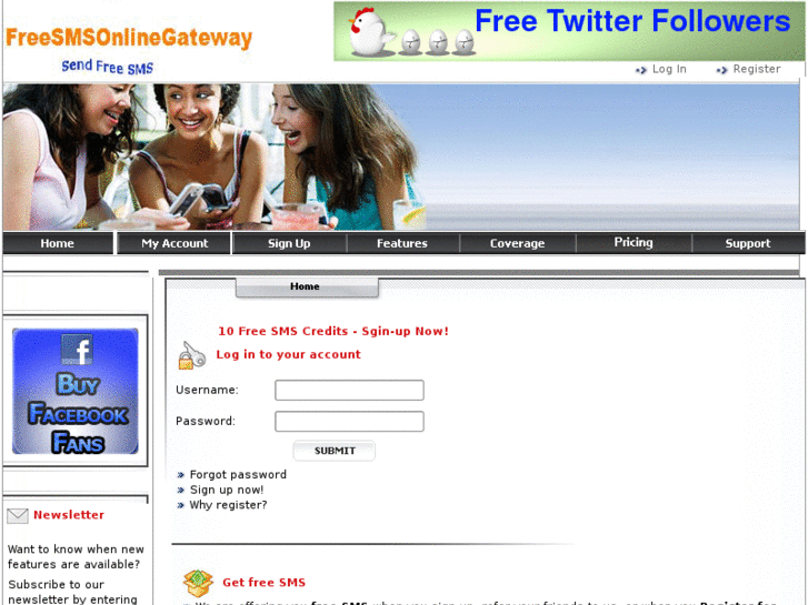 www.freesmsonlinegateway.com