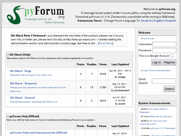 www.pyforum.org