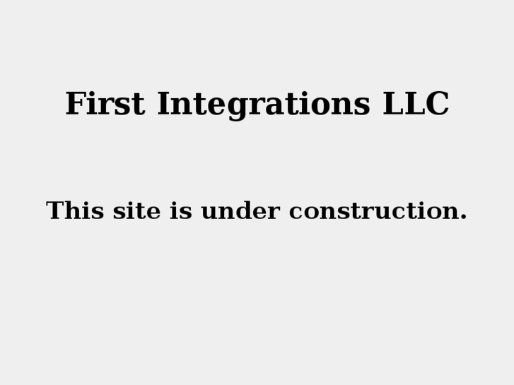 www.firstintegrations.com