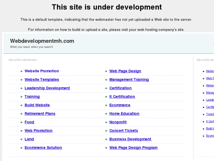 www.webdevelopmentmh.com