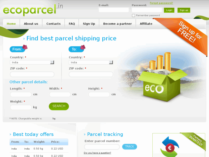www.ecoparcel.in