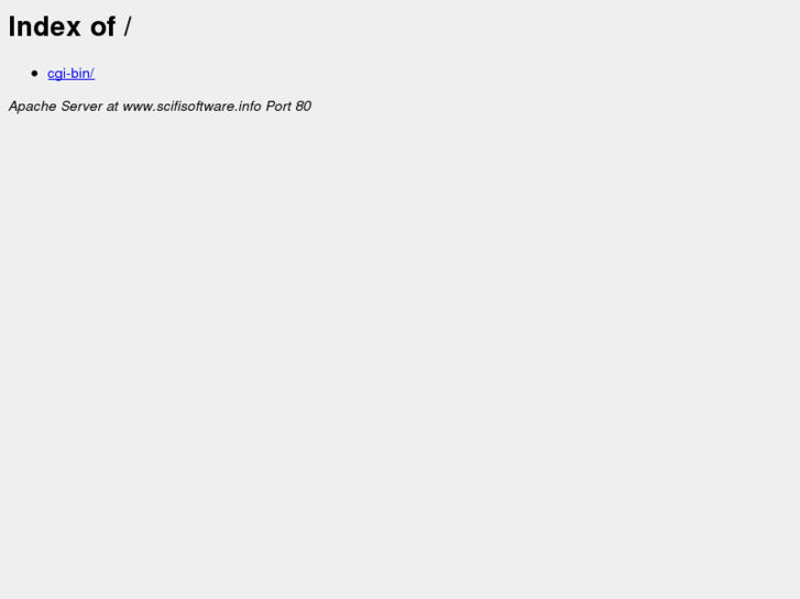 www.scifisoftware.info
