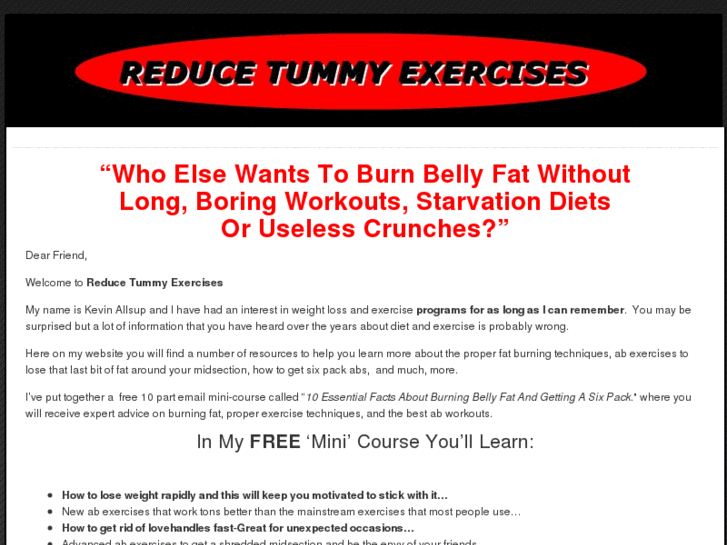www.reducetummyexercises.com