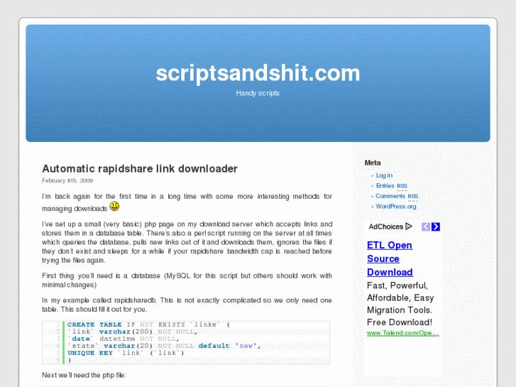 www.scriptsandshit.com