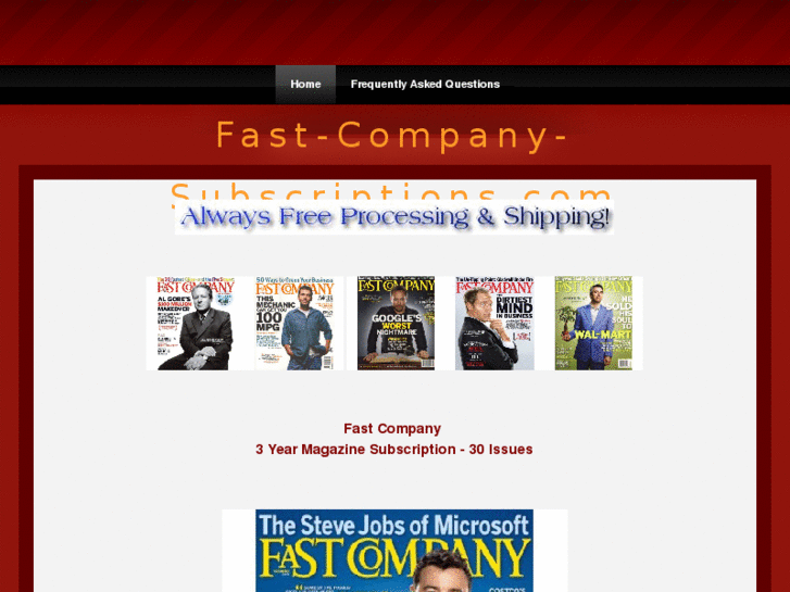 www.fast-company-subscriptions.com