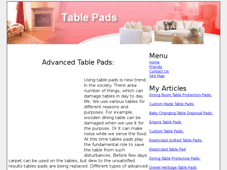www.tableprotectorpads.info