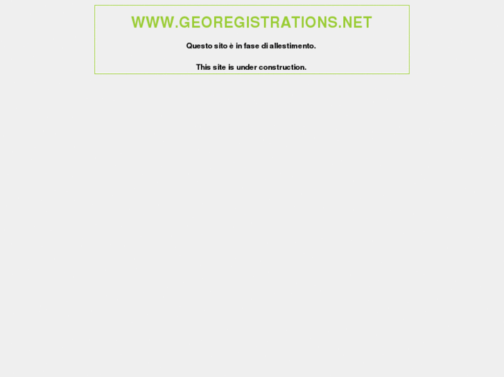 www.georegistrations.net