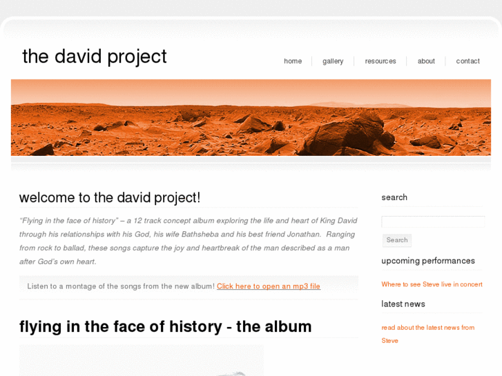 www.thedavidproject.co.uk