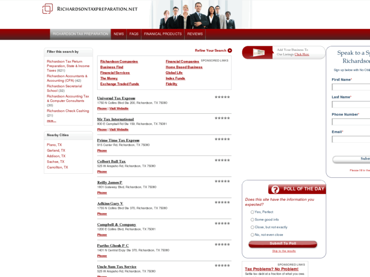 www.richardsontaxpreparation.net