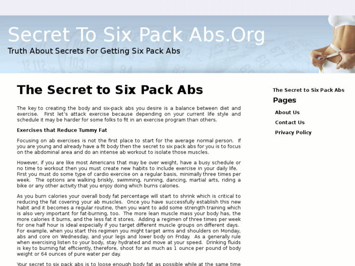 www.secrettosixpackabs.org