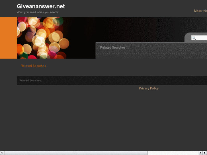 www.giveananswer.net