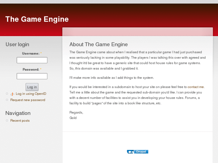 www.thegameengine.net