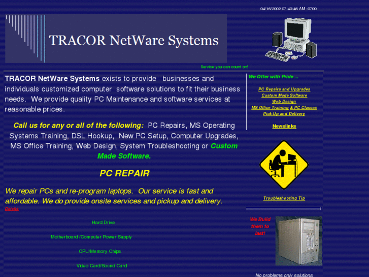 www.tracornetwaresystems.net