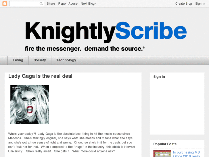 www.knightlyscribe.com