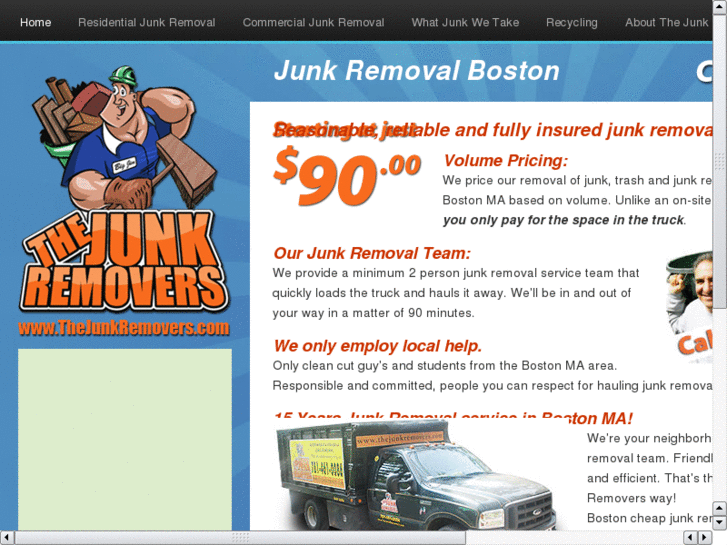 www.thejunkremovers.net