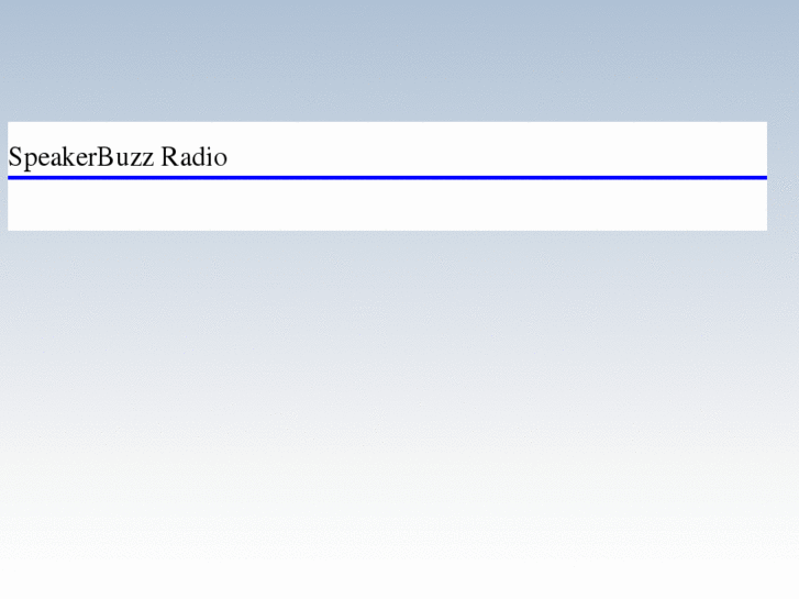 www.speakerbuzz.net