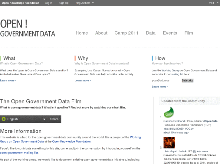 www.opengovernmentdata.org