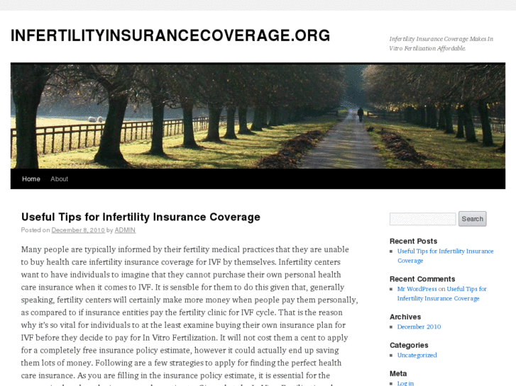 www.infertilityinsurancecoverage.org