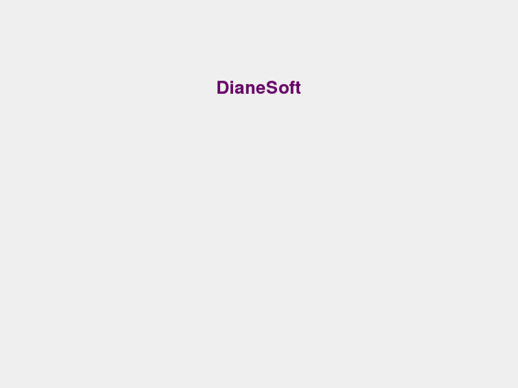 www.dianesoft.org