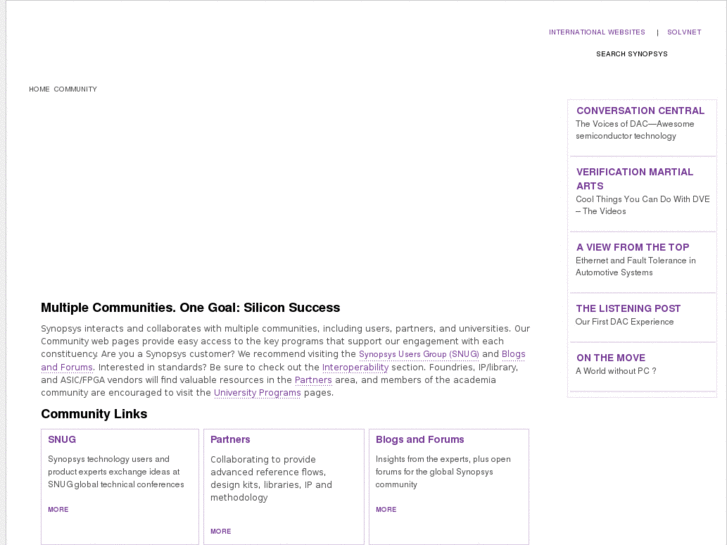 www.synopsysopencommunity.com