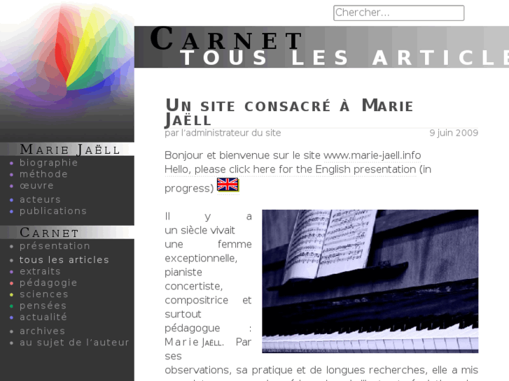 www.marie-jaell.info