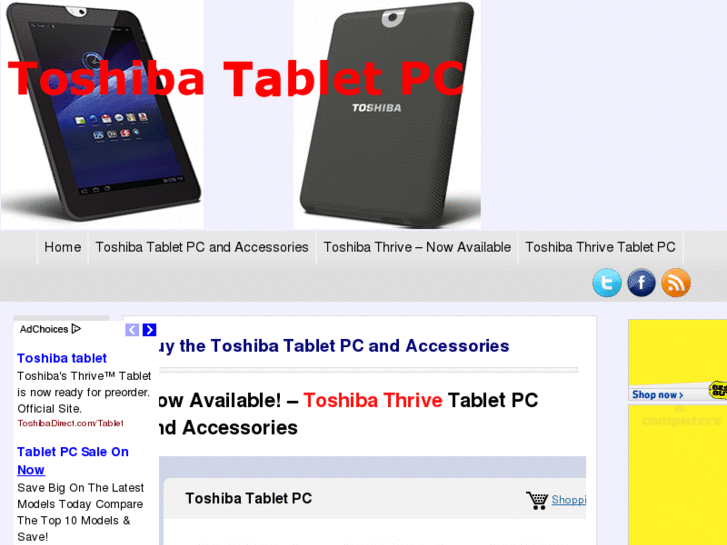 www.toshibatabletdevice.com