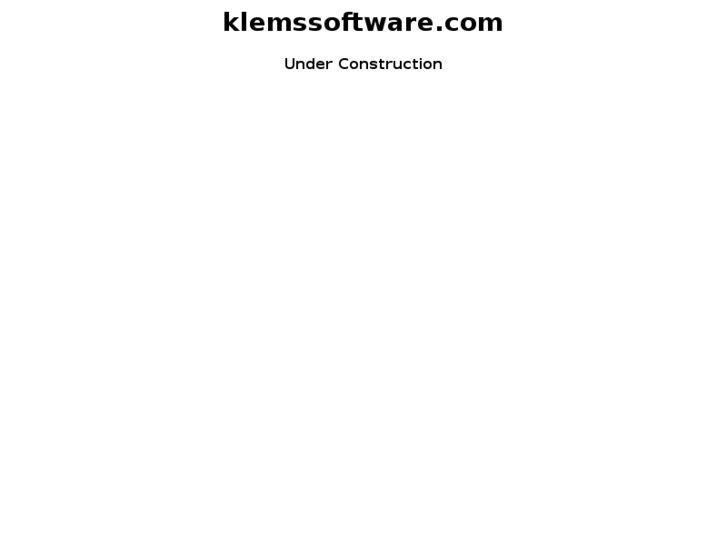www.klemssoftware.com