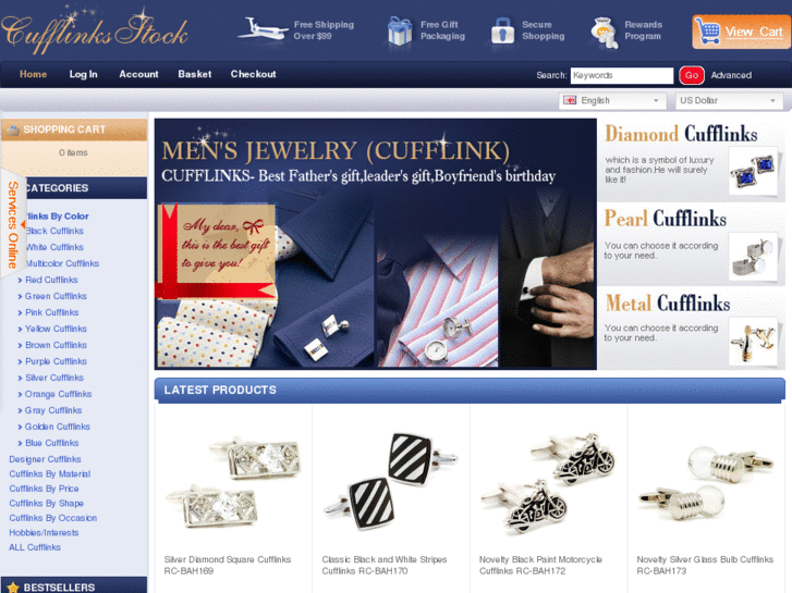 www.romancecufflinks.com