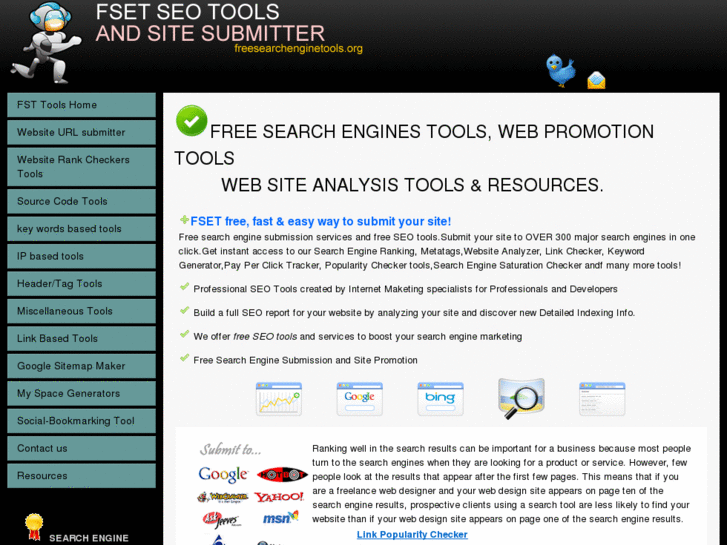 www.freesearchenginetools.org