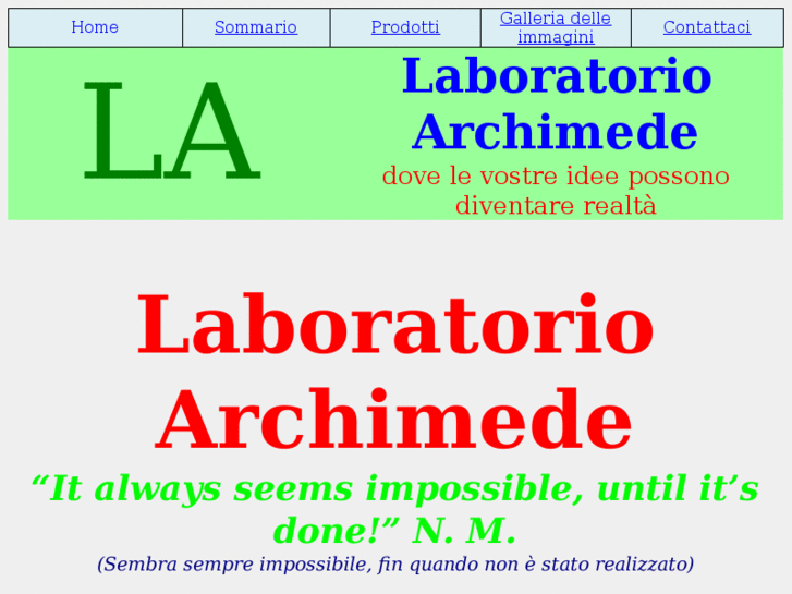 www.laboratorioarchimede.it