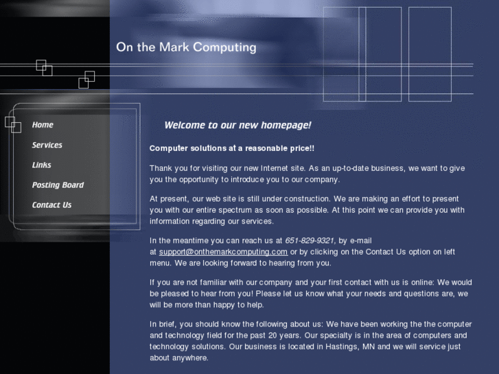 www.onthemarkcomputing.com