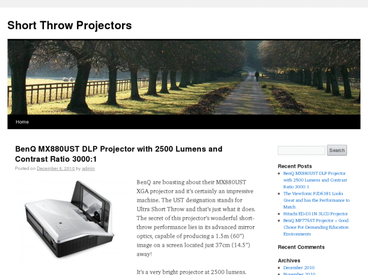 www.shortthrowprojectors.net