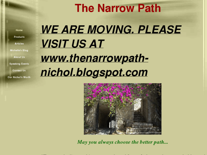 www.thenarrowpath.net