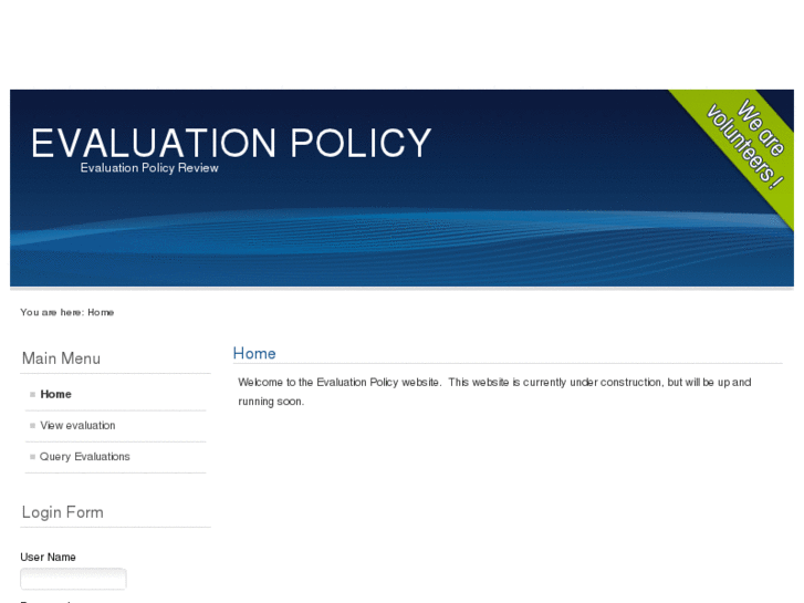 www.evaluationpolicy.net