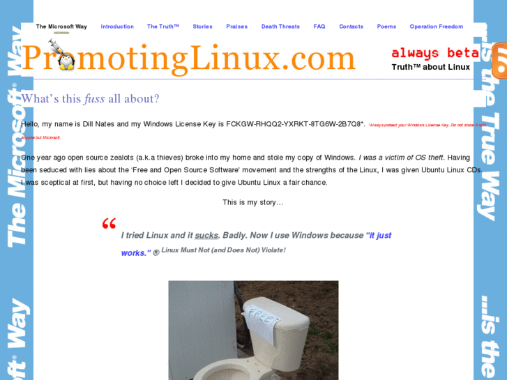 www.promotinglinux.org