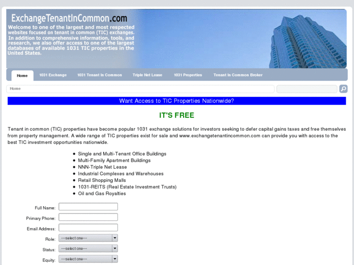 www.exchangetenantincommon.com