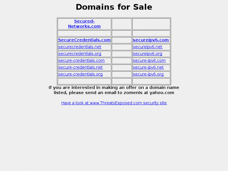 www.securecredentials.org