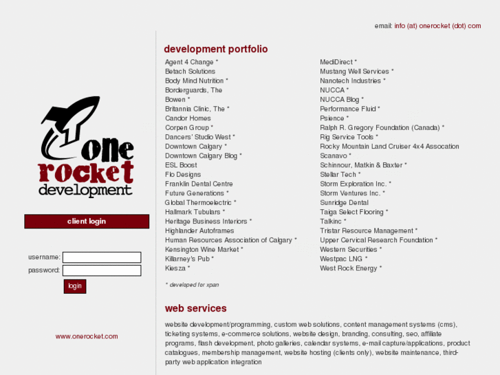 www.onerocketdevelopment.com