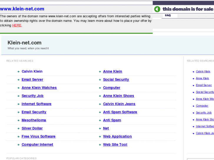 www.klein-net.com