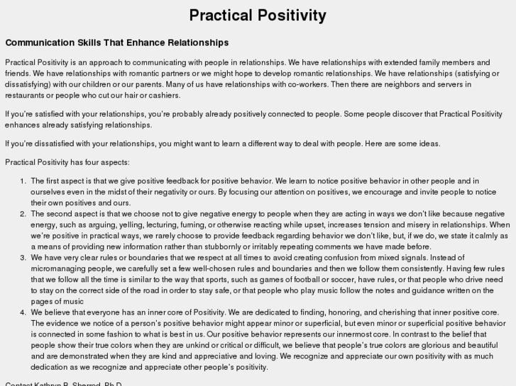 www.practicalpositivity.net