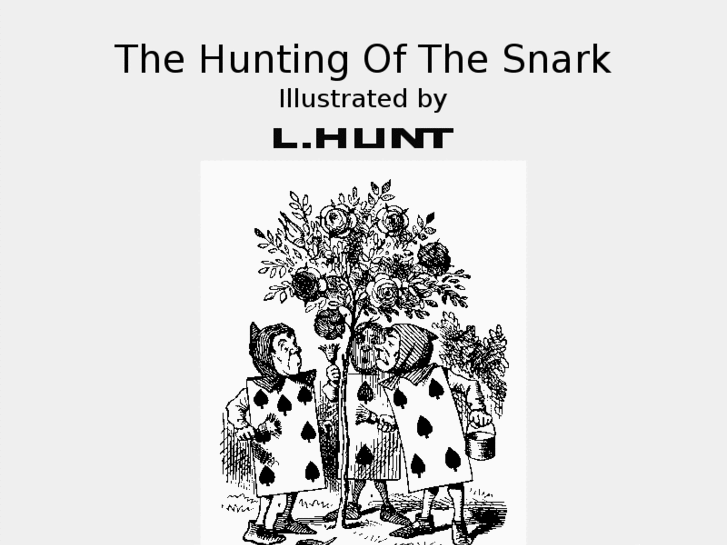 www.thehuntingofthesnark.net