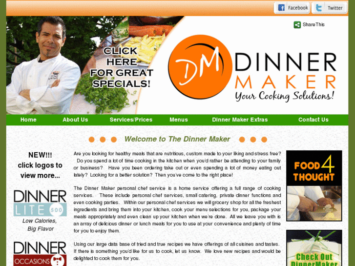 www.thedinnermaker.com