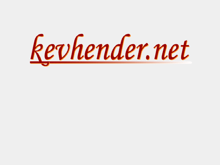 www.kevhender.net